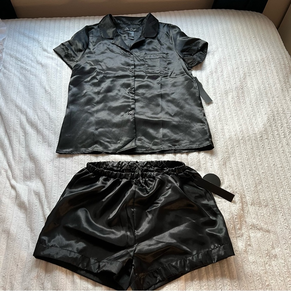 Satin PJ set
